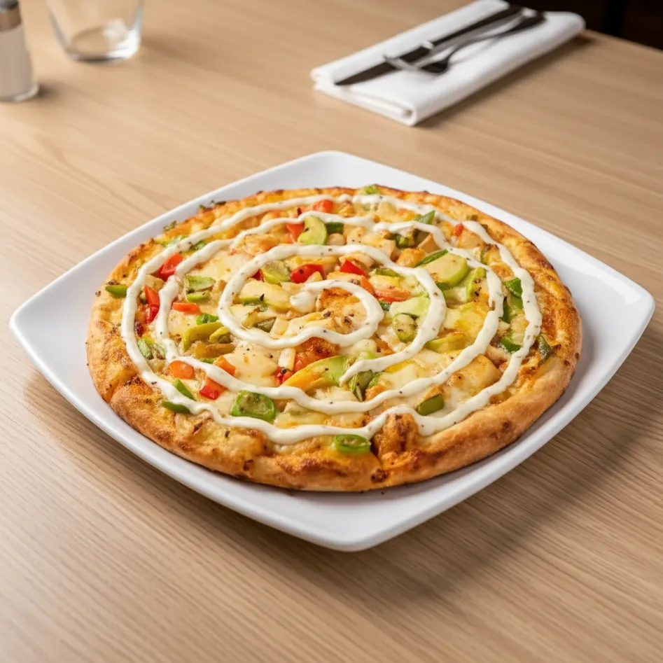 Cheese lover pizza with 100% mozzarella at Hot Pizza & Donair Hidden Valley NW Calgary