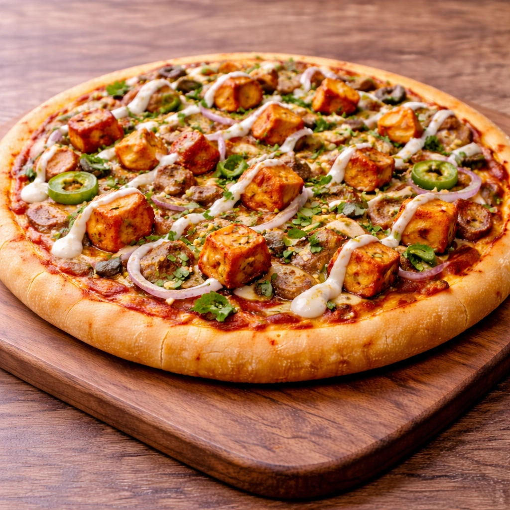 Calzone at Hot Pizza & Donair Calgary — freshly baked stuffed calzone with 100% mozzarella cheese